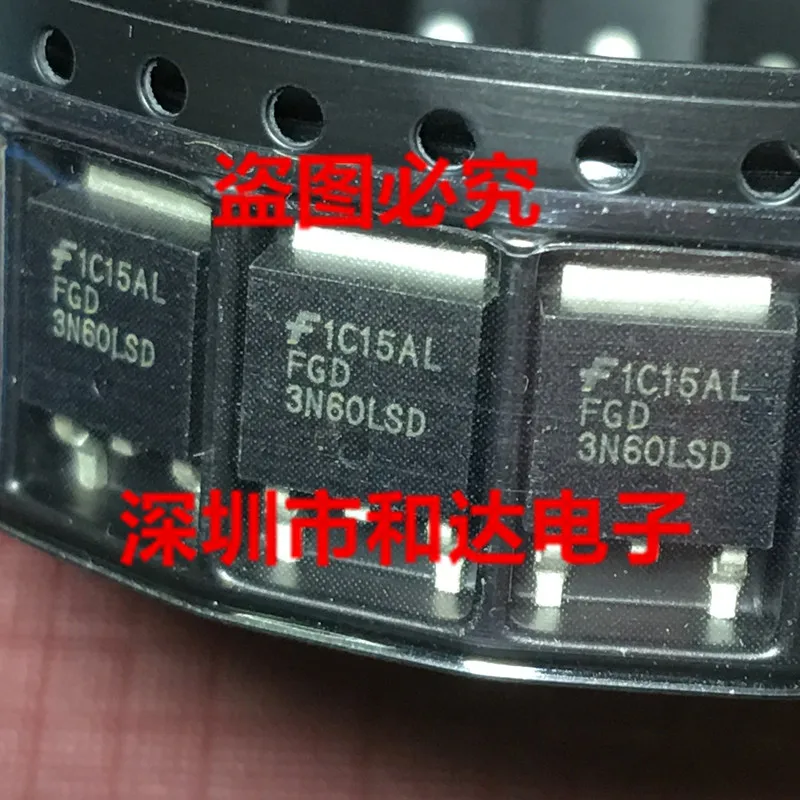 10Pcs Orginal Nieuwe FGD3N60LSD Mos Veld Effect Buis To-252 600V 3A