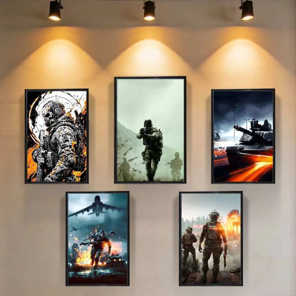 

GAME Battlefield BF Wall Art Anime Canvas Painting Poster For Living Room Decoration Picture Home Decor