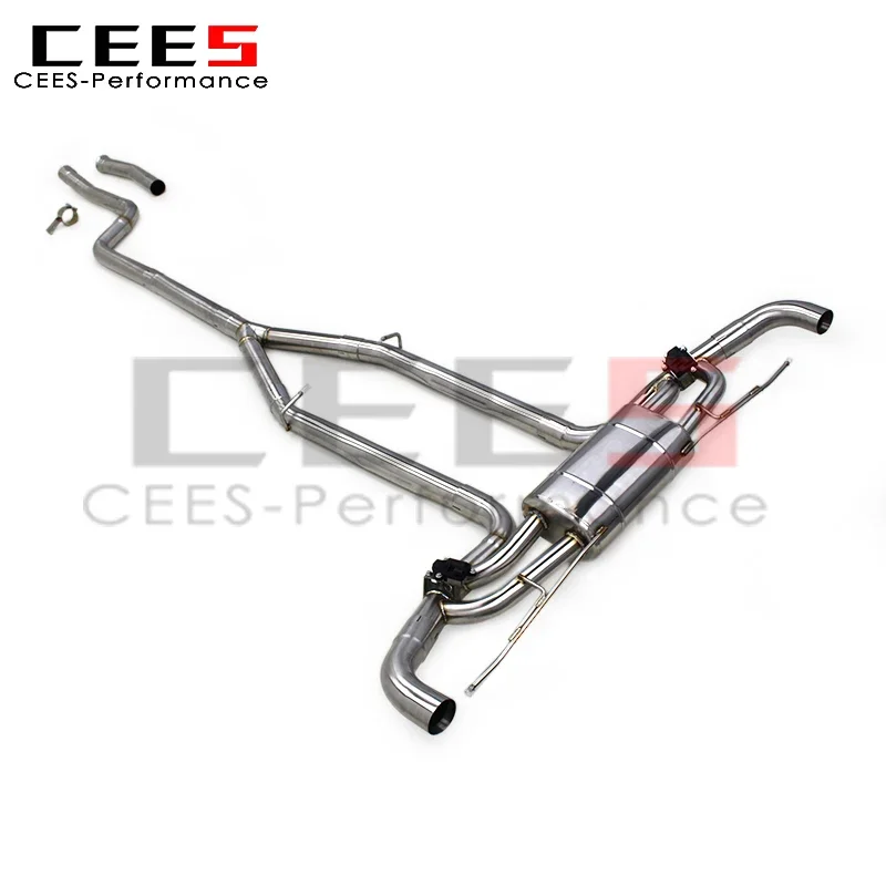 CEES Stainless Steel Valvetronic Exhaust Mufflers for BMW X7 B58 3.0T G07 2019-2024  Catback Exhaust Sport Exhaust System