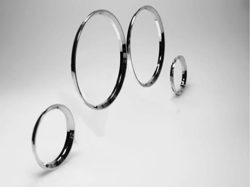 

Chrome Cluster Gauge Dashboard Rings Speedo Trim For Opel Corsa B 1993-2000