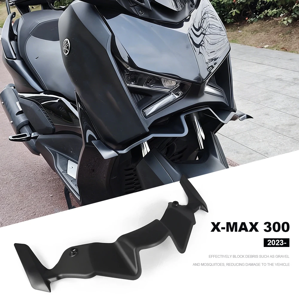 

For YAMAHA XMAX300 Motorcycle Front Wheel Fender Beak X-MAX300 Nose Cone Extension Extender Spoiler Cowl XMAX 300 Accessories
