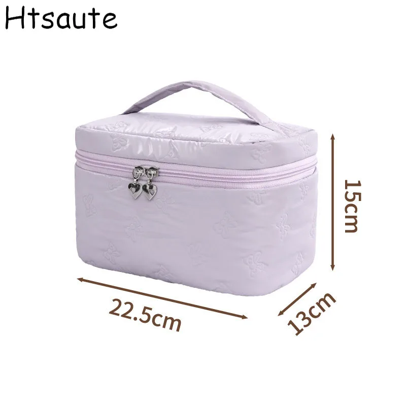 

New Fashion Cosmetic Bag For Women Waterproof Makeup Bags Travel Organizer Toiletry Kits Portable Makeup Bags pouch