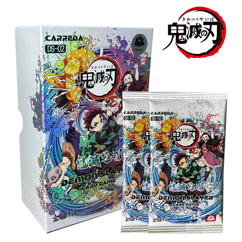 Demon Slayer Card DS-02 Apocalypse Trading Card Booster Box Anime Hobby Collection Cards Nezuko Card Children Birthday Gifts