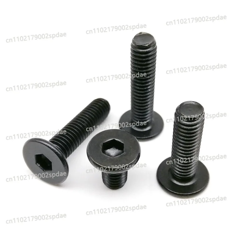 304 Stainless Steel M2 Hexagon Socket Bolt Stable Ultra Thin Flat Head Fastener For Electronic Equipment