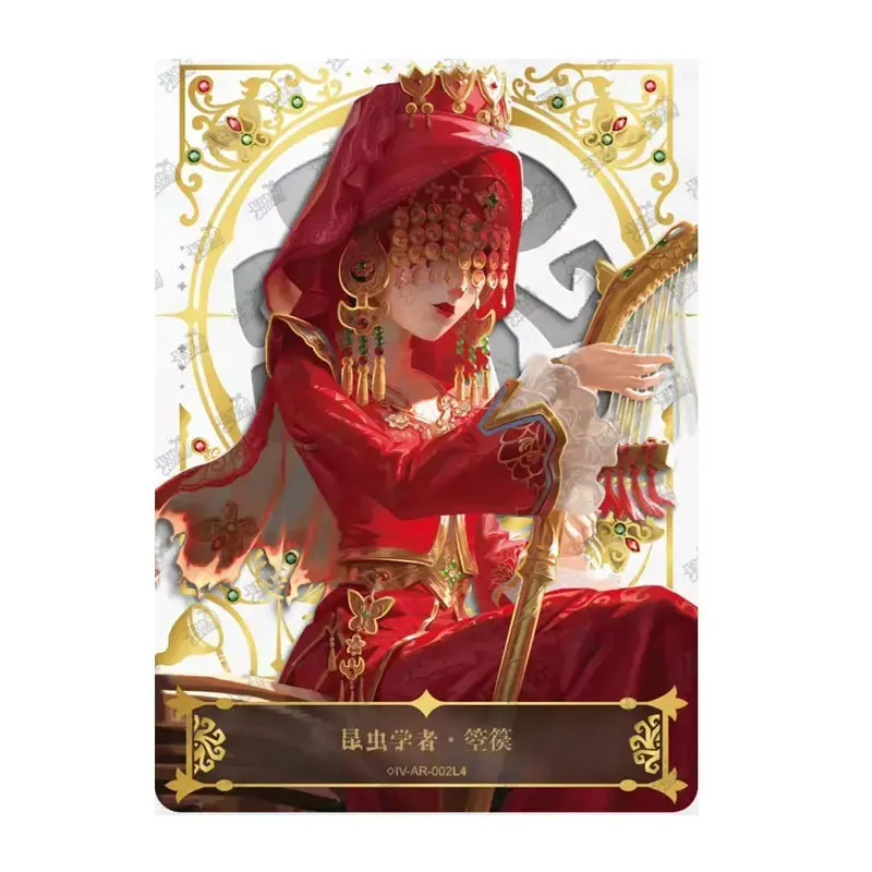 การ์ดสะสมอนิเมะแท้หายาก KAYOU Identity V ซีรีส์ 1 ซ่อนข้อมูล AR/AR/USR/TCR/QR/UR/SSR/SR/R/N ของขวัญวันเกิดสำหรับเด็ก