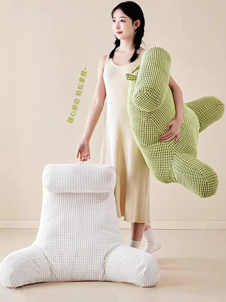 

Эргономичная подушка для поясницы Bede, подушка для кормления и чтения после родов, подушка для телефона у окна, из мягкой бархатной ткани, современный простой дизайн