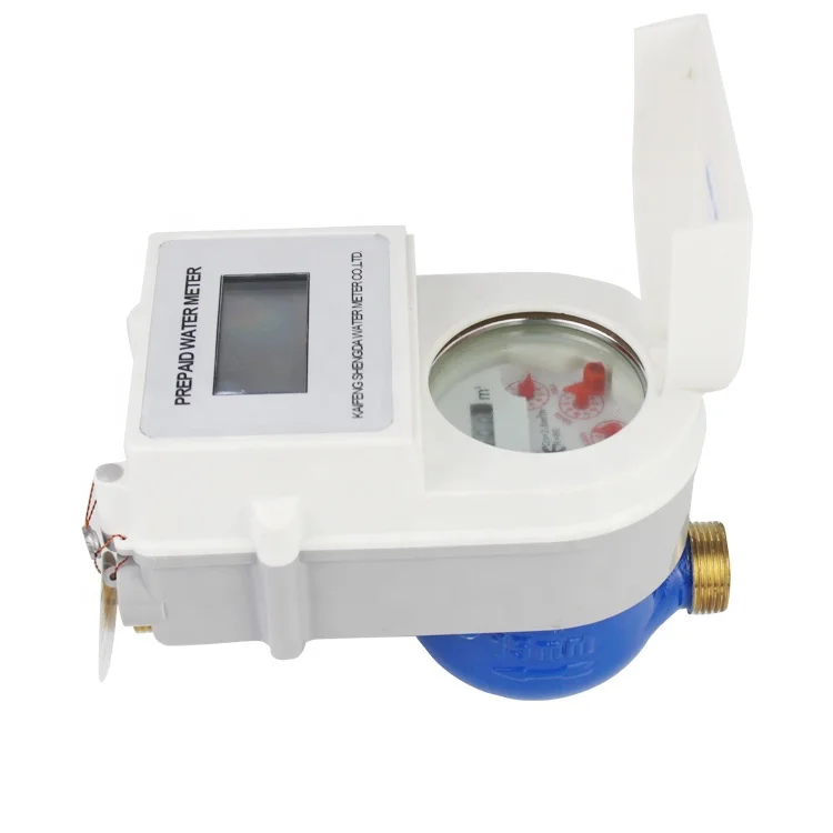 

Card Type Water Flow Meter Ip68 Smart Rfid Card Prepaid Water Meter