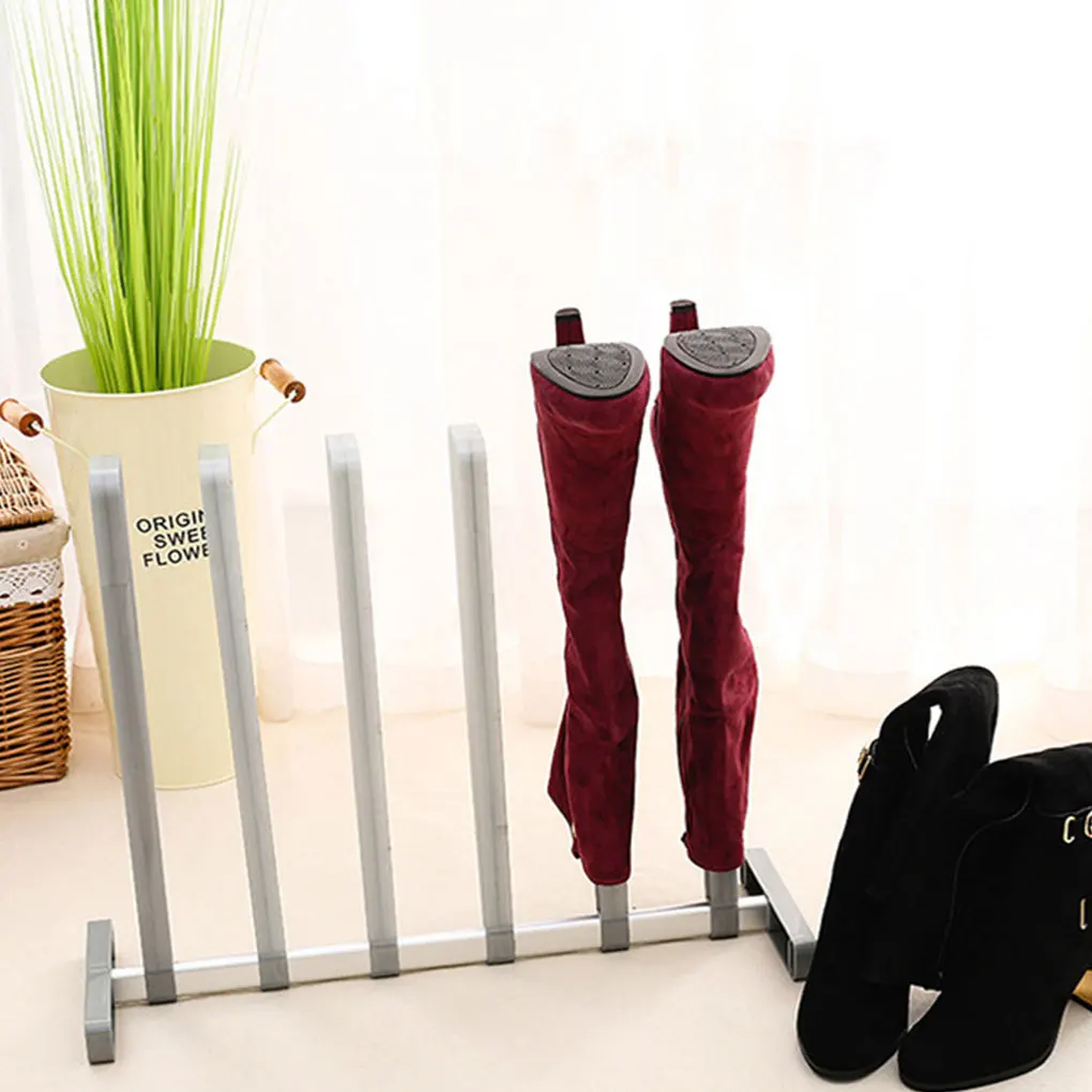 Shoe Rack Stand Snow Boot Holder Save Space Stainless Steel Shoes Storage Shelf Organizer For Shoe Storage Home Accessories