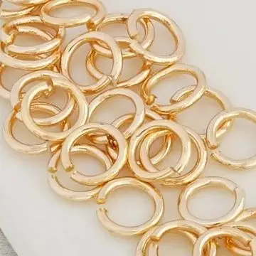 

14-каратное золотого цвета, круг, закрывающееся соединительное кольцо, браслет ручной работы «сделай сам», ожерелье, ювелирные аксессуары, соединительное кольцо