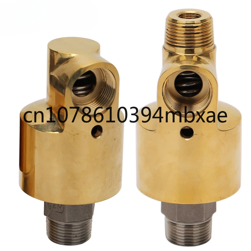 Single and double thread rotary union High speed high pressure swivel joint water rotary joint