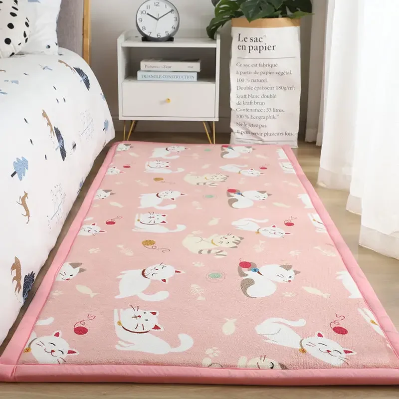 Cartoon Astronaut 2cm Thick Tatami Carpets baby Crawling Mat bedroom living room carpet bedside Kids Antiskid soft Play Area Rug