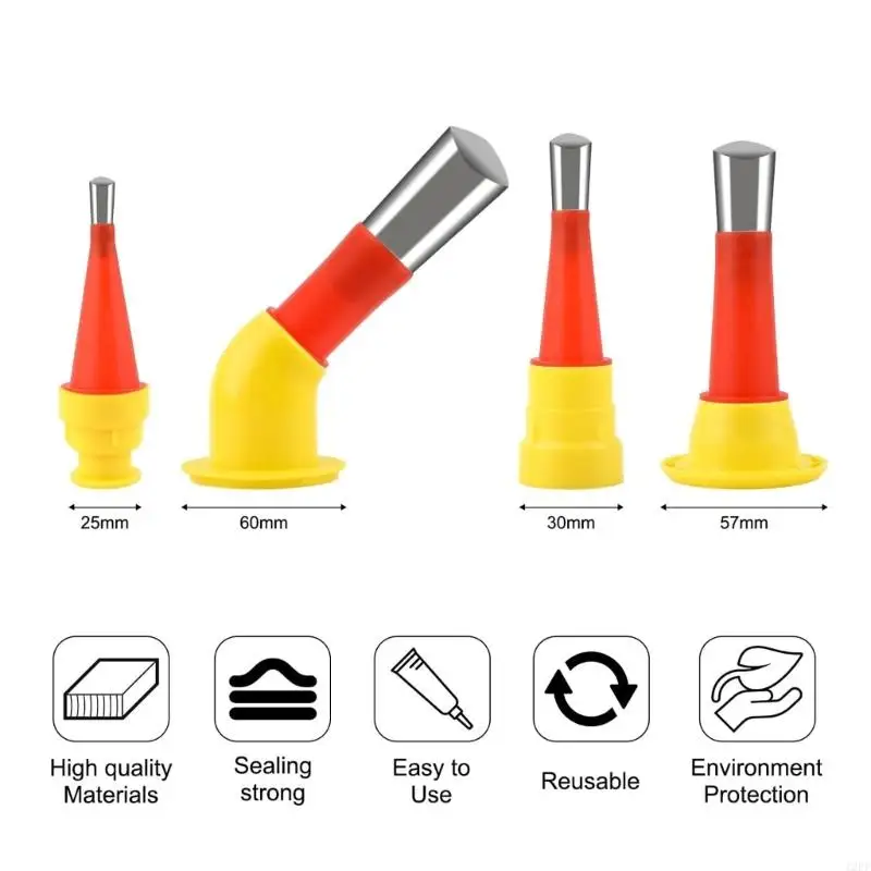 12PF Universal Integrated Gummi -Düsen -Werkzeug -Kesseldüse mit Stecker