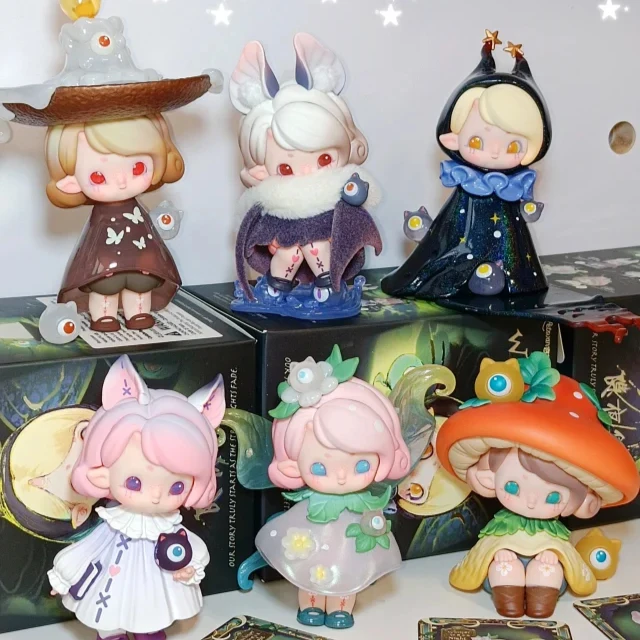 

Impopo Pix Whisper Night Series слепая коробка милый орнамент Impopo Pix милая модная игрушка кукла загадочная коробка подарок-сюрприз на Хэллоуин