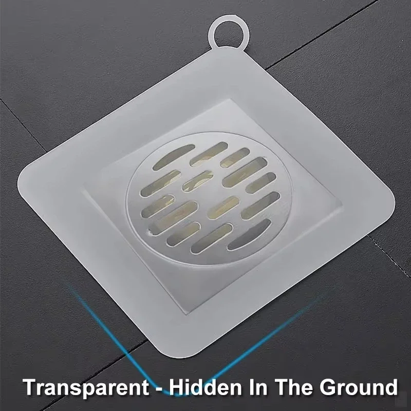 

Thick Silicone Floor Drain Deodorant Cover Bathroom Deodorant Insect-proof Seal Household Sewer Pipe Sink Anti-smell Floor Cover