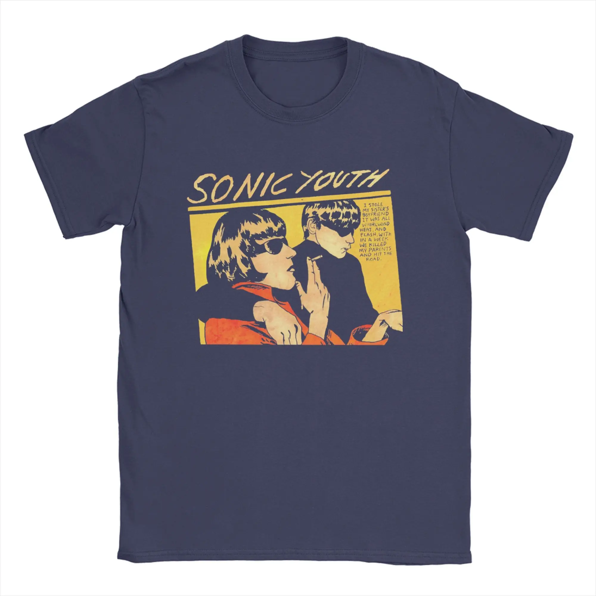 الرجال النساء سونيك الشباب روك باند تي شيرت ملابس علوية من القطن الجدة قصيرة الأكمام س الرقبة تي شيرت حجم كبير تي شيرت #5