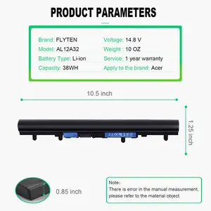 Acer Aspire dahili Pil AL12A32 AL12A72 V5-431 V5-551 V5-571 V5-471G V5-571P E1 V5-571-6726 E1-572 E1-510P E1-522 E1-532 Bataryadaki 6 büyük satış, acer aspire e1 - 571-no. 3