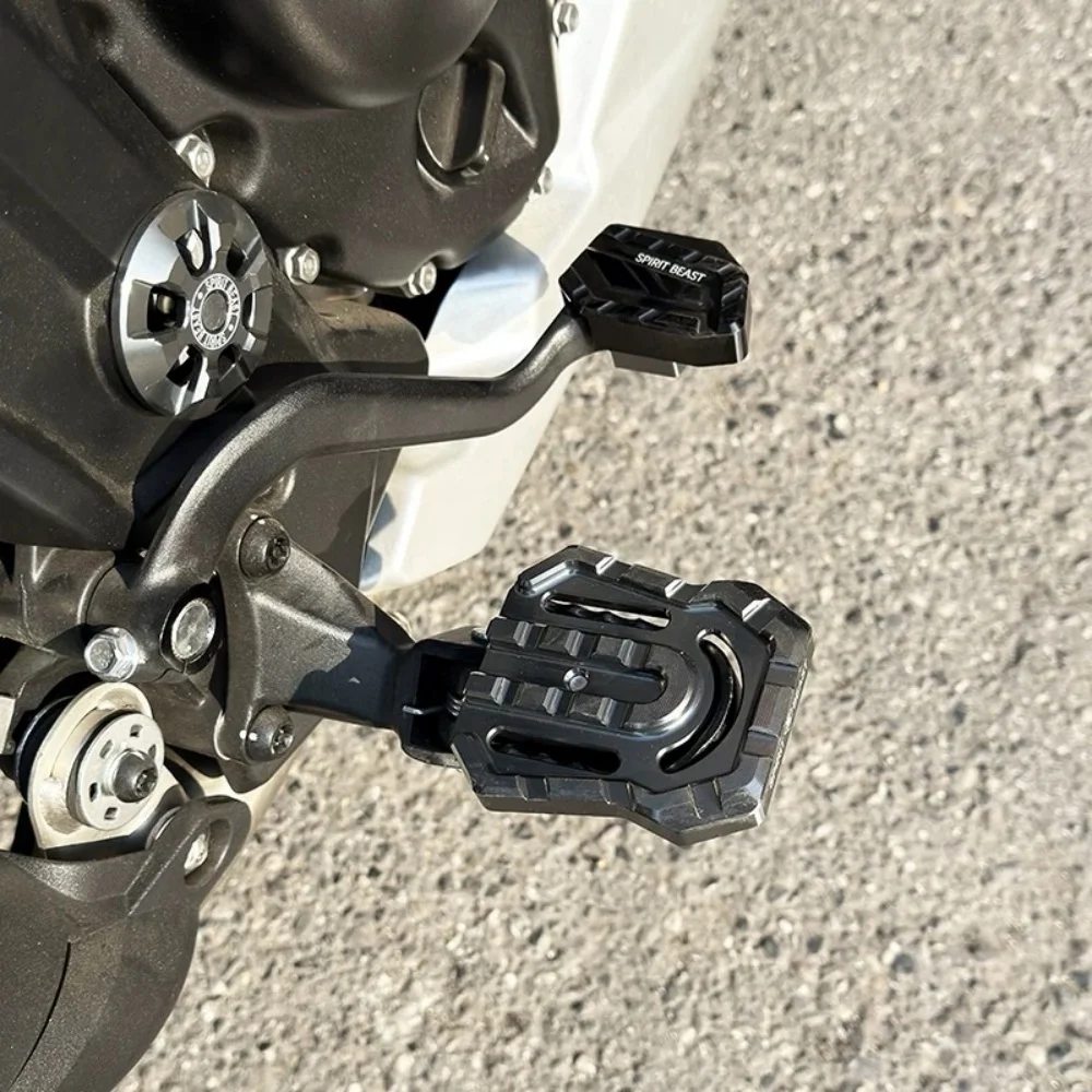 【Good quality】For ZONTES 703F pedals widened and enlarged non-slip front left and right pedals three-cylinder ADV pedals