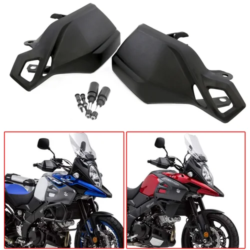 Imagen 1 del producto Para Suzuki v-strom DL1000 protectores de manos Protector de palanca de embrague de freno Protector de manos DL 1000 V Strom 1000 2014-2019 motocicleta