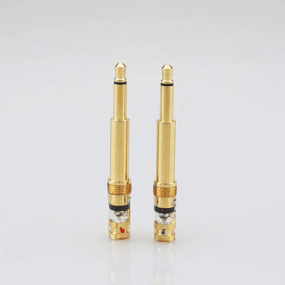 Gold Plated Headphone Plug MMCX Female to Meze 99 Classics NEO NOIR Male Converter Adapter