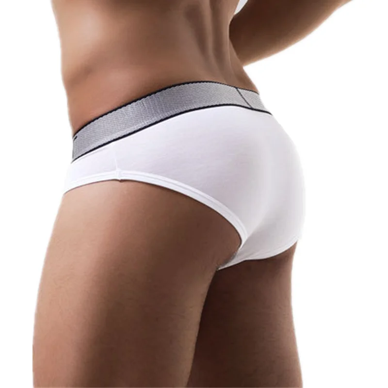 Mens Underwear Modal Briefs Shorts Hombre Push Up Panties For Man Breathable Bullet Separation Pouch Underpants Cueca Masculina