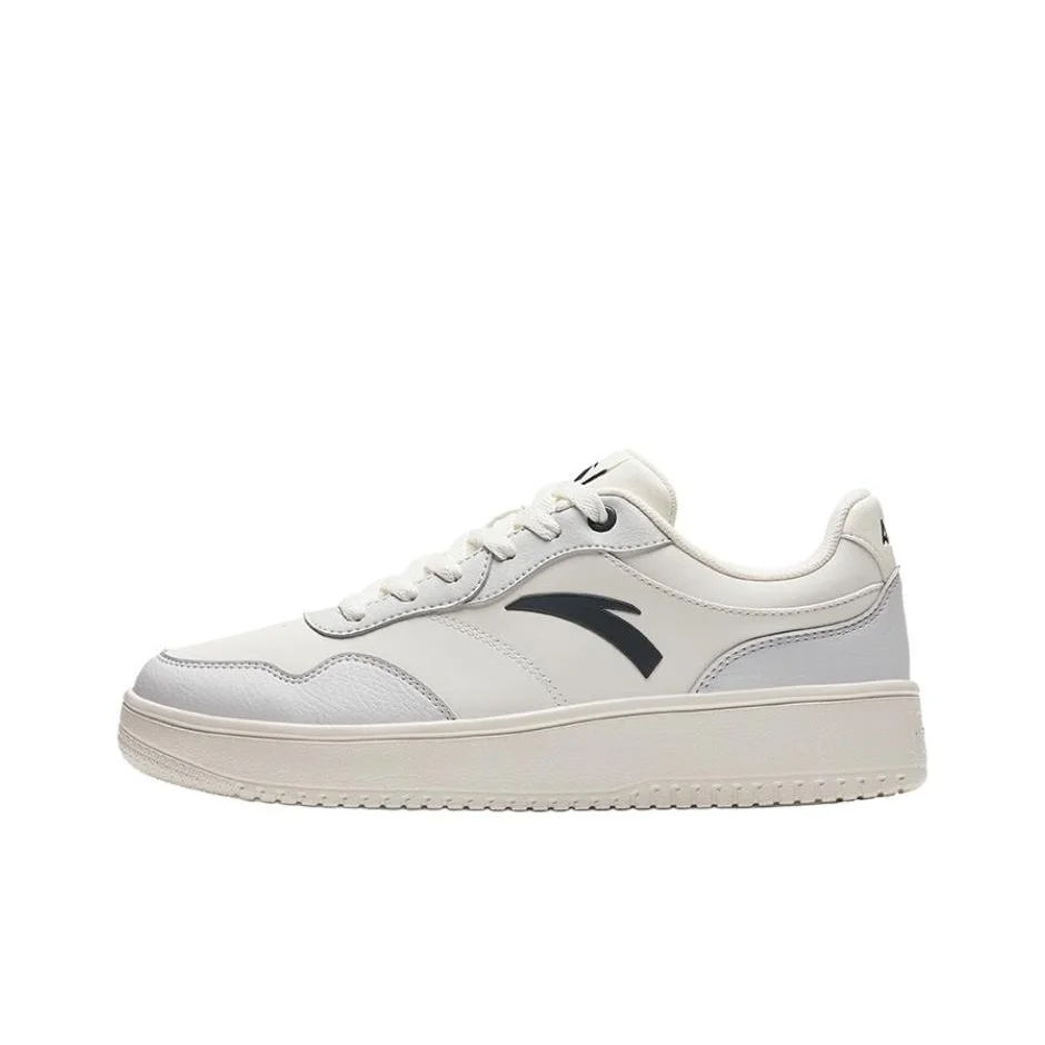 Anta Light Course Low top Skateboard Shoes Men's White Gray 912428010-4