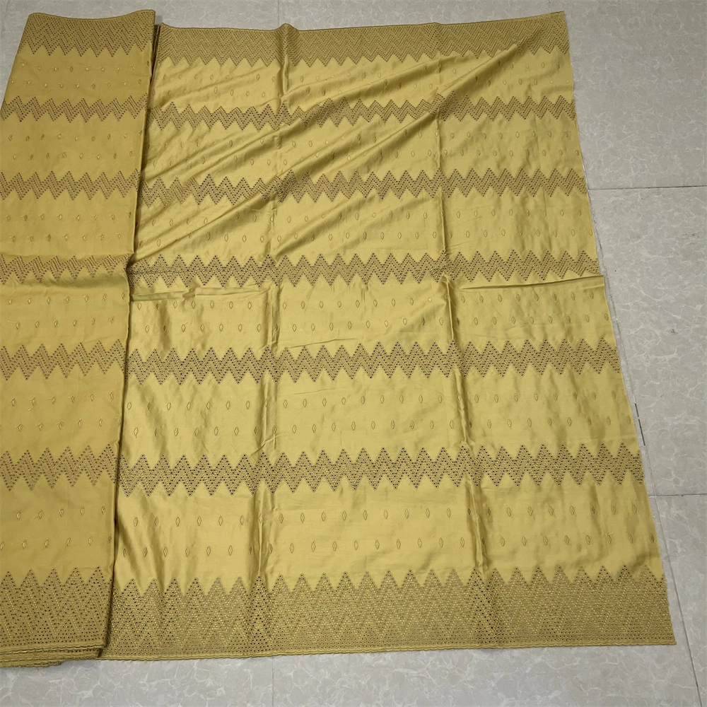 قماش دانتيل أفريقي نيجيري 2025 جودة عالية، أقمشة قطنية بالمتر، تطريز، فستان زفاف، تول، تصميم، قماش، 5 ياردات