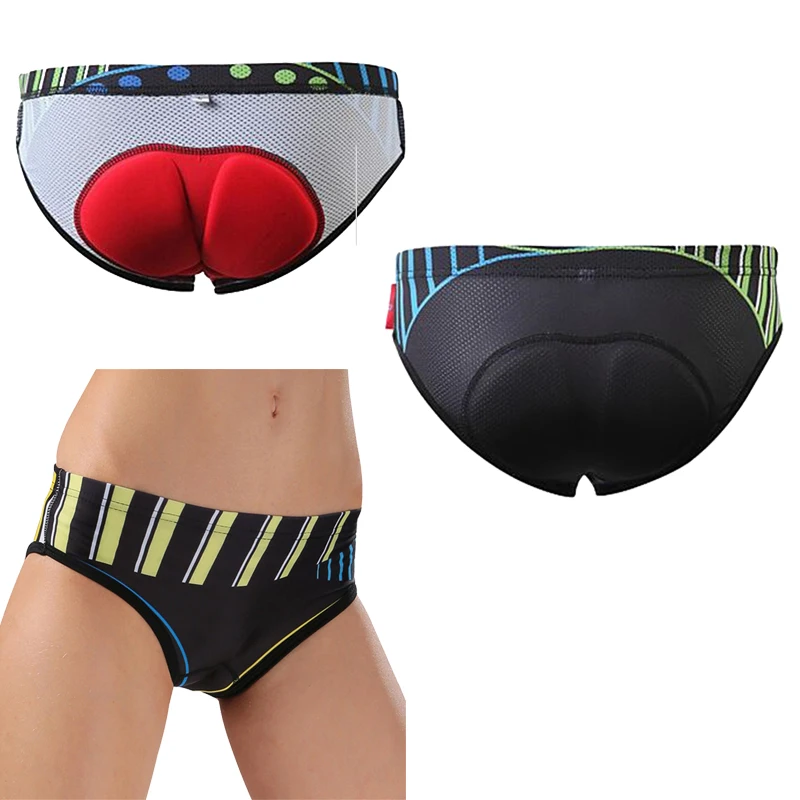 

Women Cycling Underwear Briefs Shorts Quick-dry Sports Tight Bicycle MTB Gel pad Riding Shorts Camiseta Interior Ciclismo