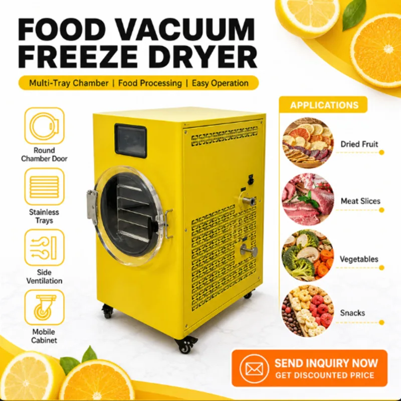3-6Kg Household Automatic Freeze Dryer With Bulk Capacity