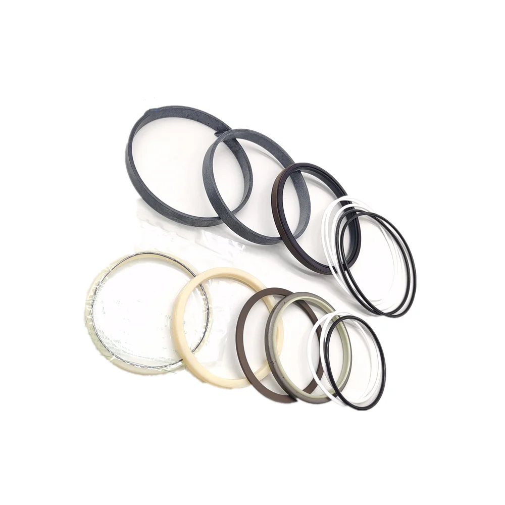 For Kobelco SK200 210 230 235 250 260-8 Arm Small Arm Bucket Cylinder Oil Seal Repair Kit Excavator Parts