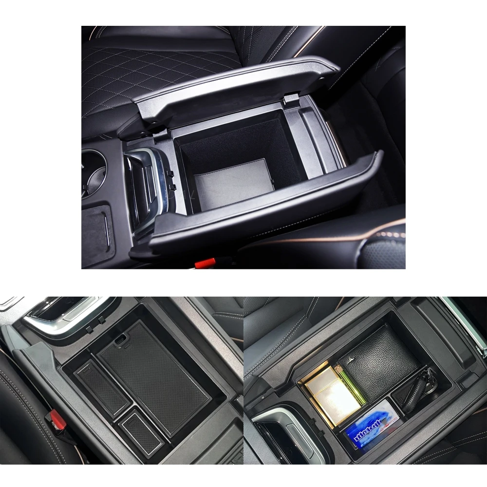 For WEY Coffee 01 Car Armrest Storage Box Center Console Organize Tray Car Phone Holder Box Central Tidying Interior Accessories