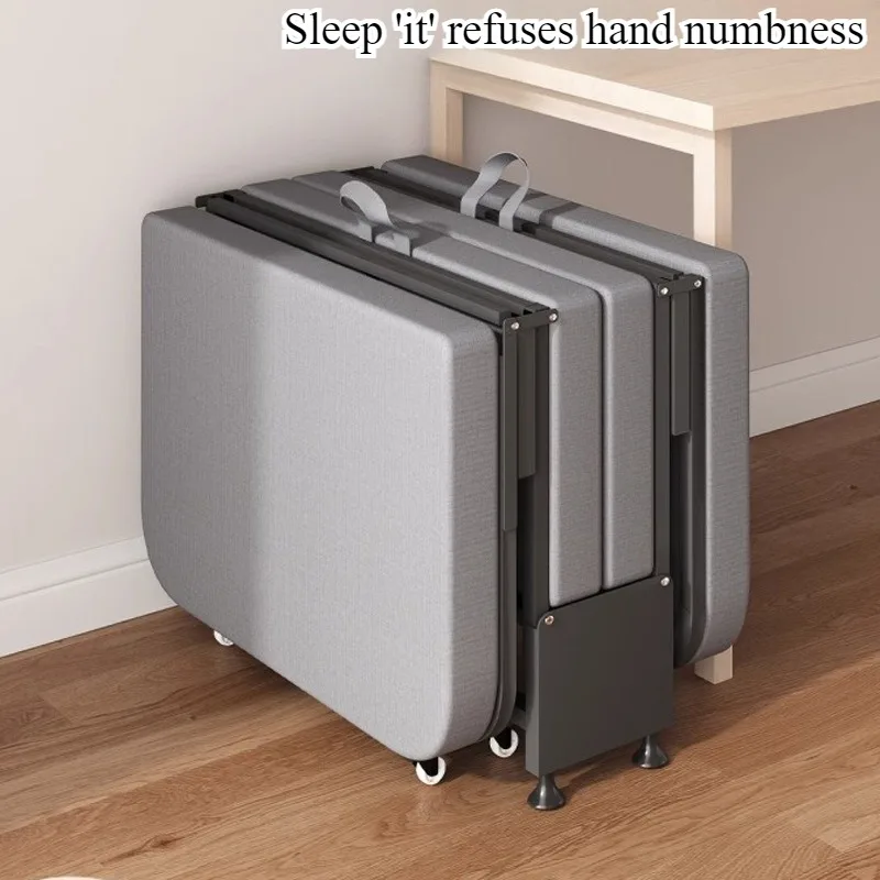 Folding bed Office lunch break bed Night shift single bed Siesta artifact Household escort bed Camp bed Reclining chair