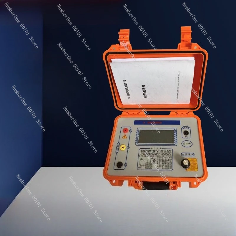 

Тестер сопротивления изоляции, электронный рокер высокого напряжения 10000 В, цифровой мегомметр 10 кВ, мегаомметр