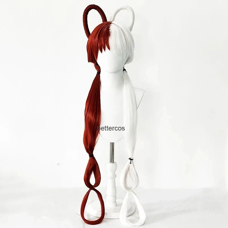 2025-11 Anime One Piece Uta Rot Rosa Hitzebeständiges Haar Halloween Kopfhörer Requisiten Frau Mädchen Cosplay + Perücke C