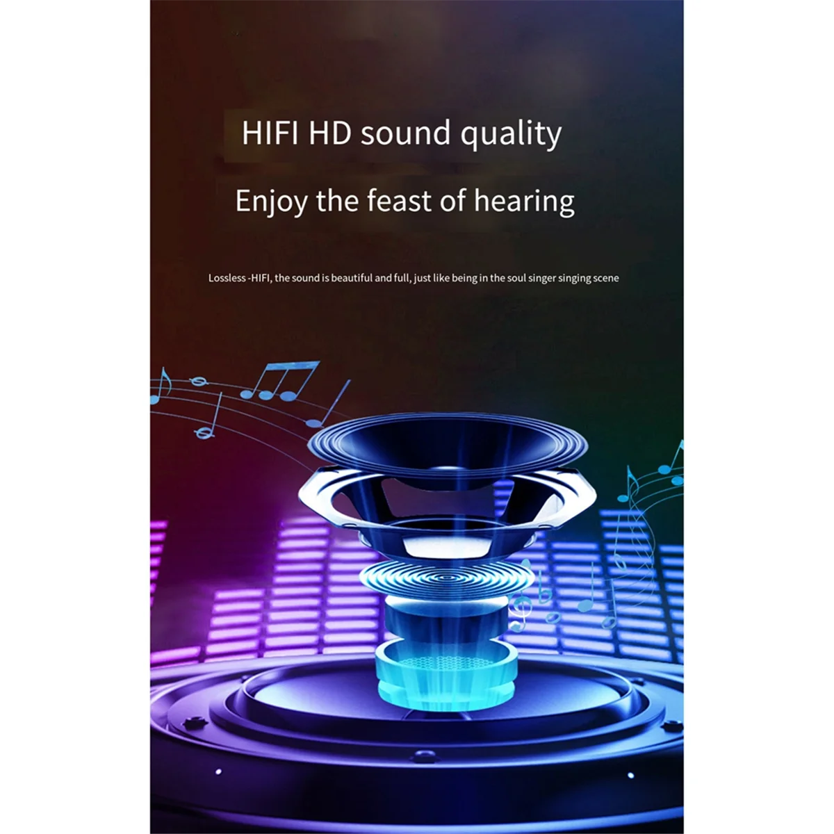 popular Anti-Gravity Air Humidifier 350ml with Bluetooth 5.0 Speaker RGB for Home Office Humidifier