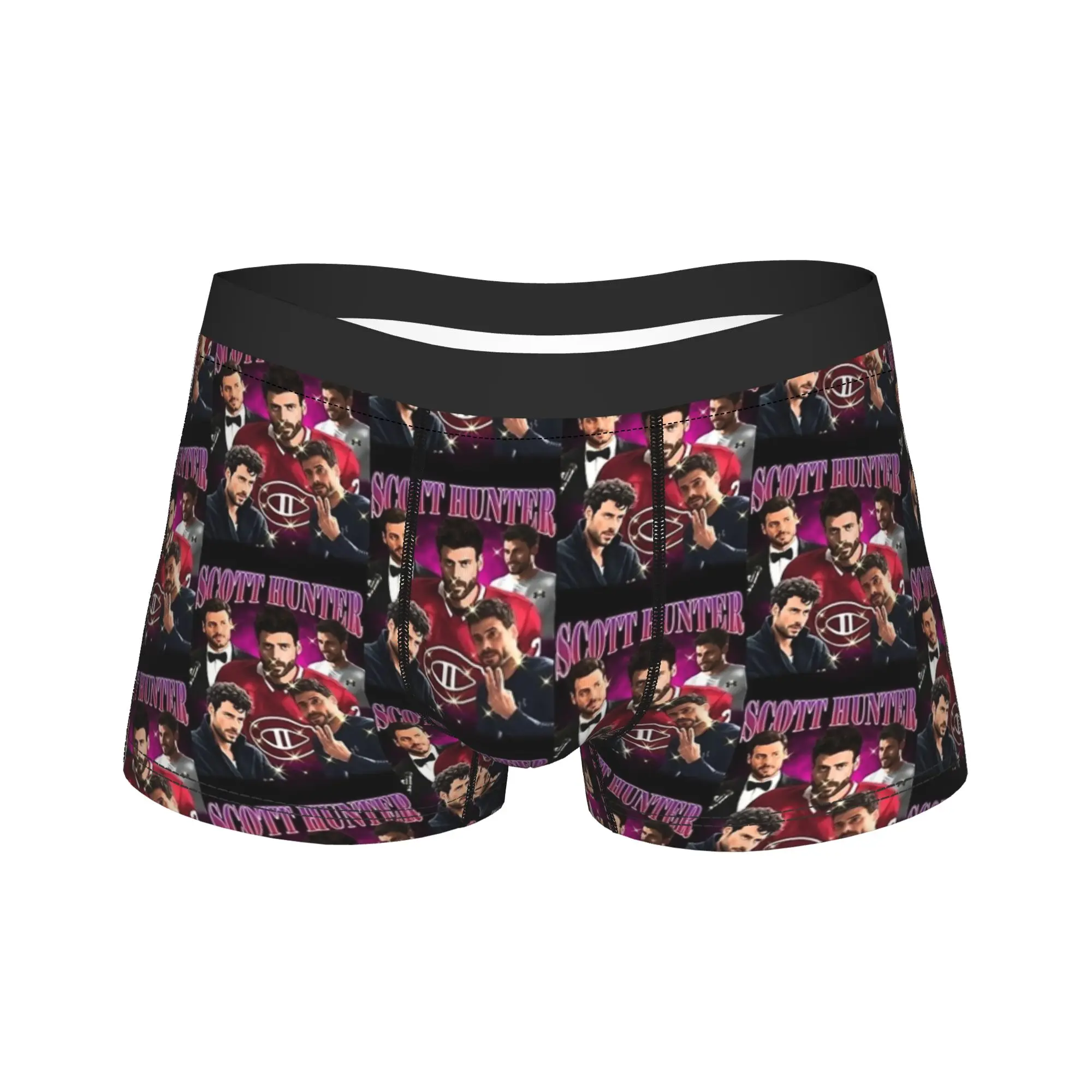 

Scott Hunter heated rivalry Boxer Shorts Pouch Underwear High Quality Shorts Briefs Comfortable Males Underpants Plus Size