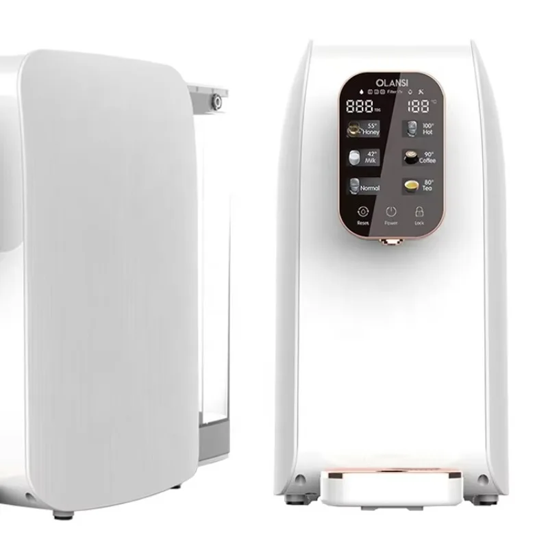 Customizable Multi-Stage Temperature Controlled Reverse Osmosis Water Purifier With Spare Filter For Household Living Space