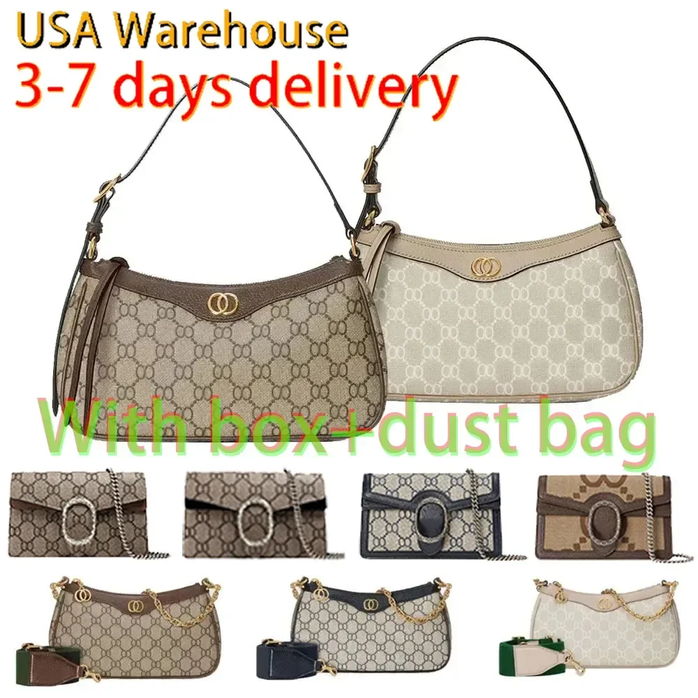 

High Quality Designer Bag Shoulder bag Luxury Woman Wallet Brown Fashion Handbag Classic Womens Bag Printed Retro Sweet Outdoors