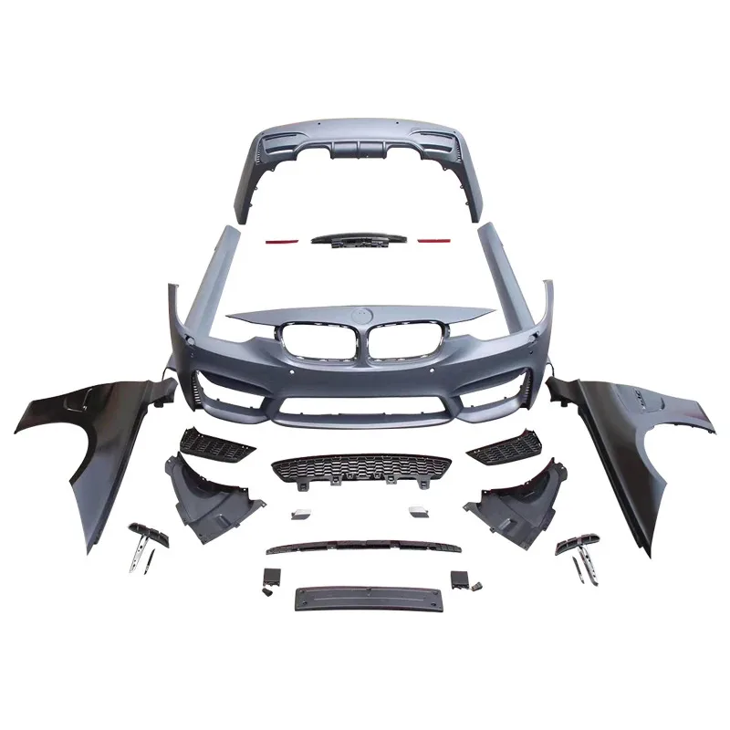 

PP Aluminum Alloy Front and Rear Bumper Auto Parts Suitle S 3 Series F30 12-16 Modified M3 Surrounded by Tail