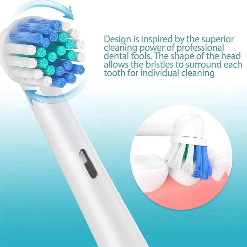 4/8/12/16PCS Electric Toothbrush Heads Whiten Teeth/Daily Clean/Precison Cleaning/Soft Care Teeth Function For Oral B