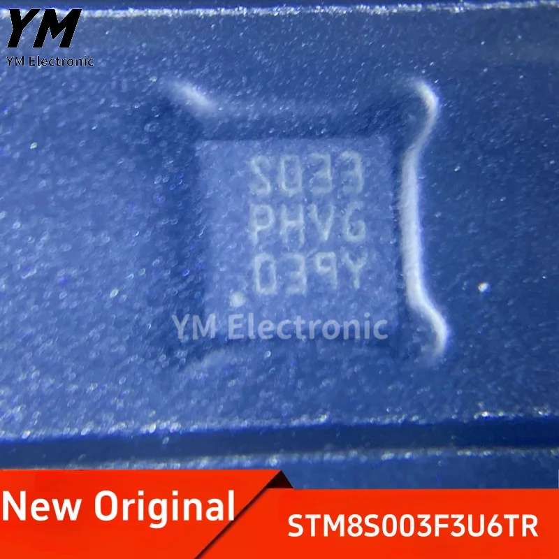 

New Original STM8S003F3U6TR UFQFPN20 16MHz 8KB flash memory 8-bit Microcontroller MCU