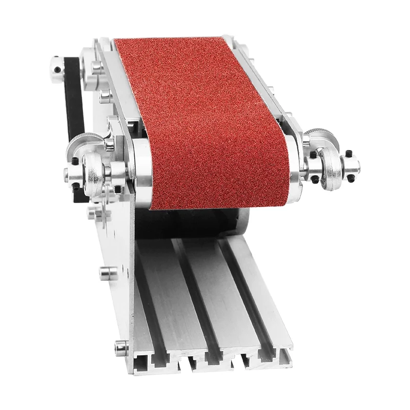 

Model 75 desktop industrial grade belt sander, miniature metal woodworking grinder, polishing machine, knife sharpener Home DIY