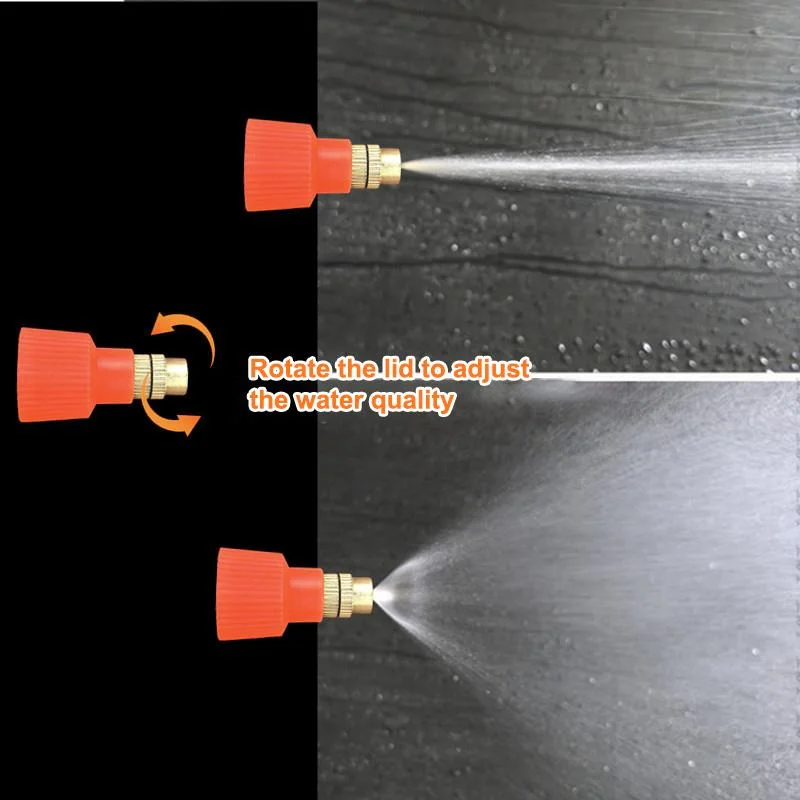 [ZY]2Pcs Adjustable Garden Sprayer Nozzles For Efficient Watering Sprays Bottle Caps Connector Accessories[ZY]