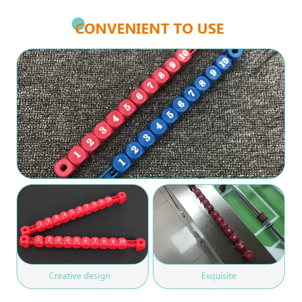 

2Pcs Square Scorer Plastic Scorekeepers Lightweight Durable Foosball Tennis Net MultiFunctional Scoring Counters for Desktop
