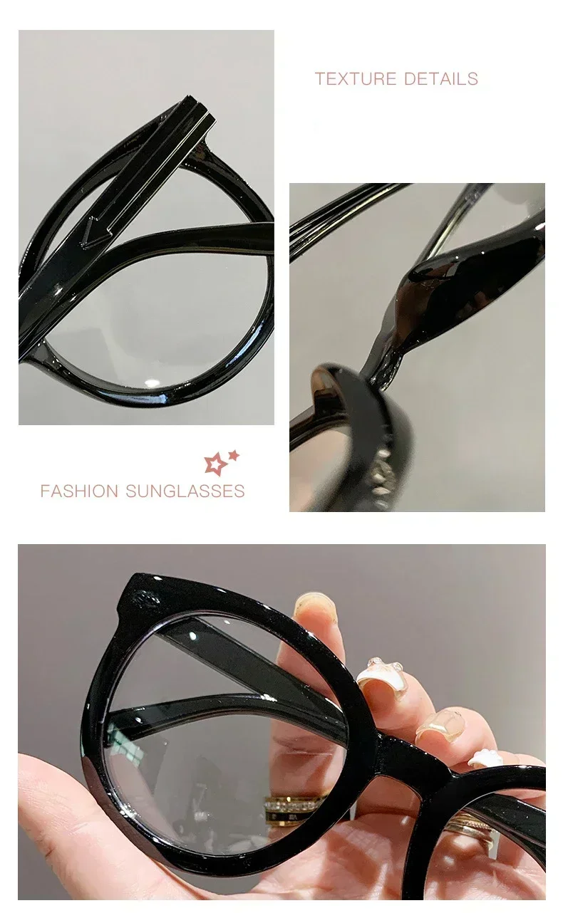 Retro-Lesebrille mit quadratischem Gestell, luxuriöse Brille für Weitsichtigkeit für Damen und Herren, Presbyopie-Brille, die für beide Geschlechter geeignet ist. – Detail 3