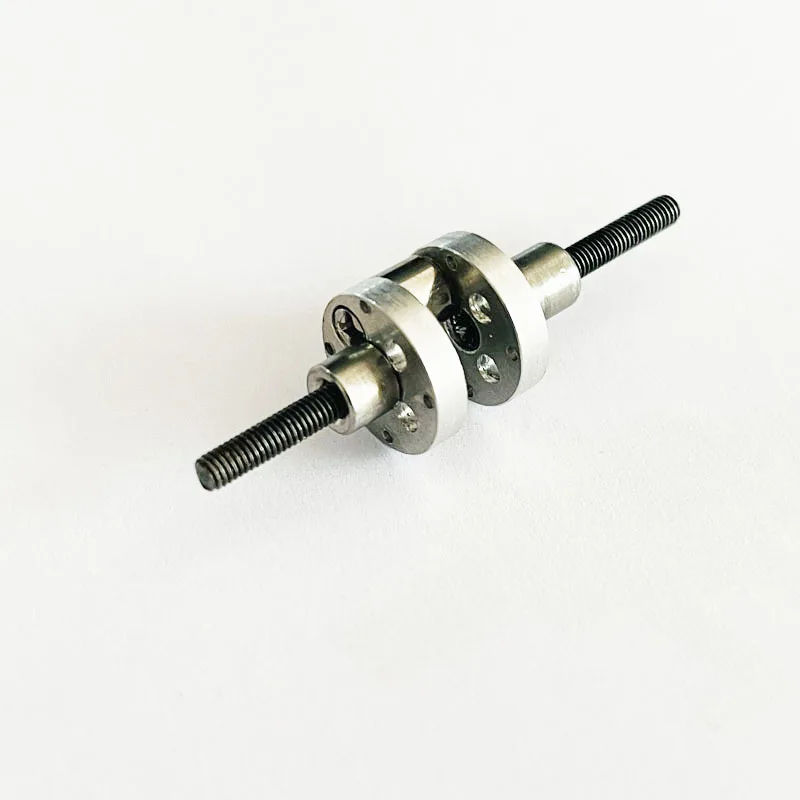 Modelo de motor de doble cilindro, cigüeñal, husillo de potencia Stirling, piezas mecánicas, piezas de motor de pistón