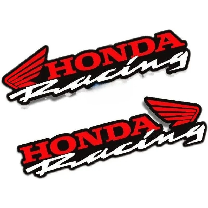 

2 шт. светоотражающие водонепроницаемые наклейки для мотоциклов Honda Racing, декоративные наклейки-спонсоры для шлемов Honda PCX, CB1000R, NC750X