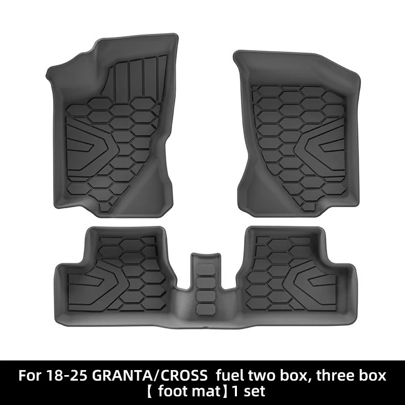 Use for 2018-2025 LADA GRANTA CROSS car carpet All-Weather mat Fit For LADA GRANTA CROSS custom waterproof floor mat