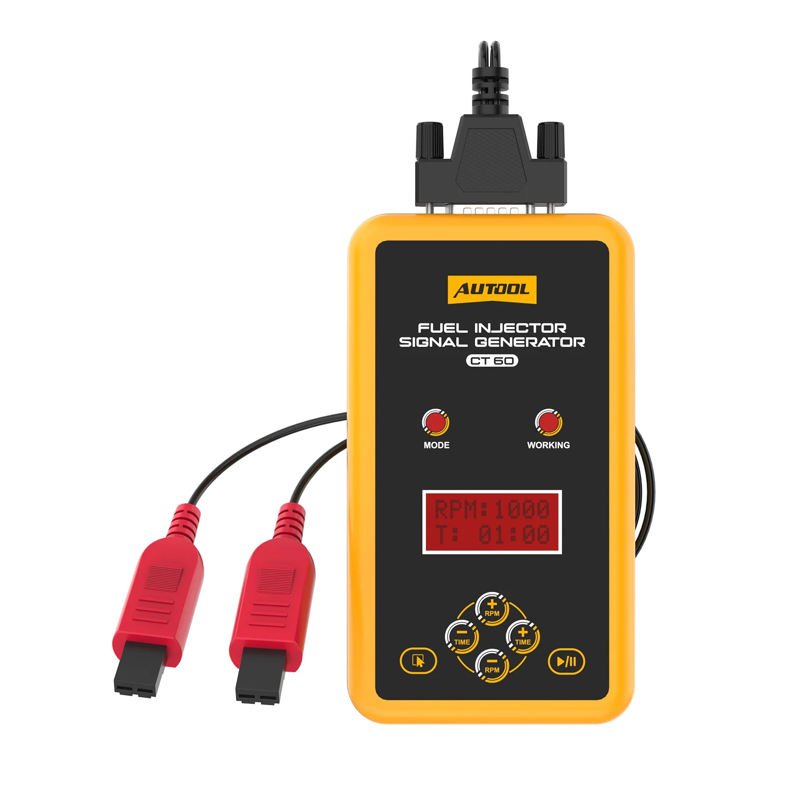 AUTOOL CT60 Kraftstoffeinspritzventil-Signalgenerator Impulssignal-Tester für Hochdruck-Kraftstoffeinspritzventile CT150 CT200 600~4000 U/min – Detail 11
