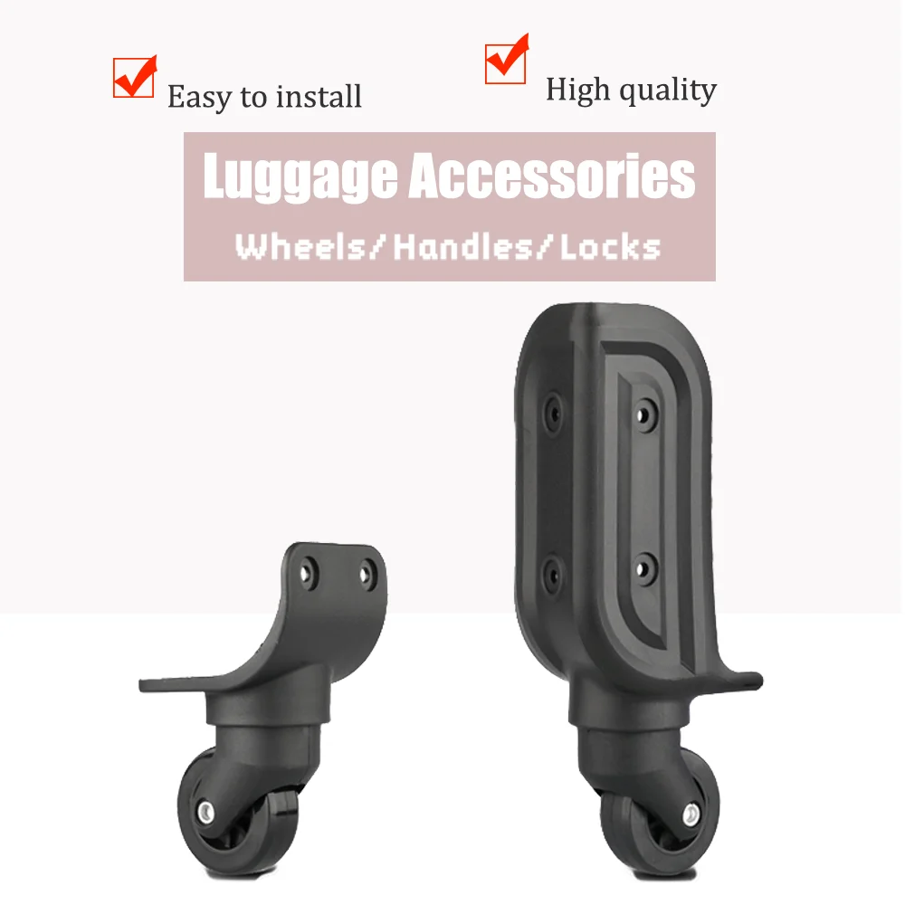 Compatible W051 with Soft Rimowa Wheels, Replacement Spinner for Fabric Luggage Repair, Durable & Smooth 360 Rotation