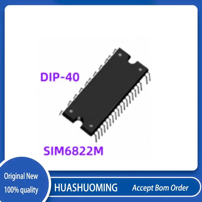 2Pcs/Lot SIM6822M SIM6822 DIP40